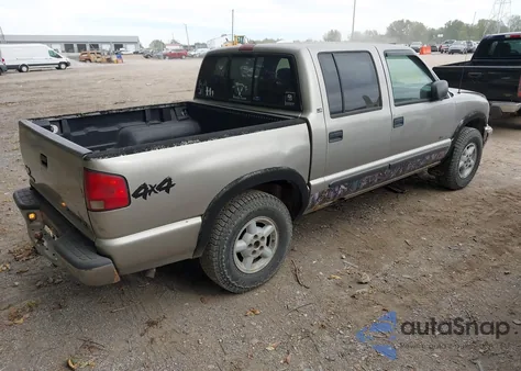 2002 Chevrolet S-10 Ls z USA, uszkodzony, nr VIN 1GCDT13W32K114984
